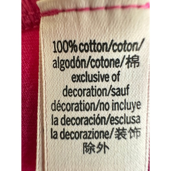 Victorias Secret Hot Pink Cotton Maxi Dress Side Slit Sleep Lounge/Coverup Large - Picture 5 of 13